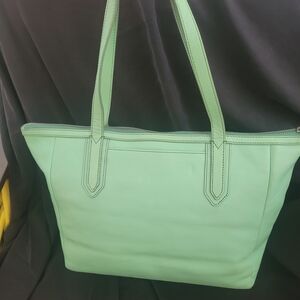 Mint Green Tote Bag